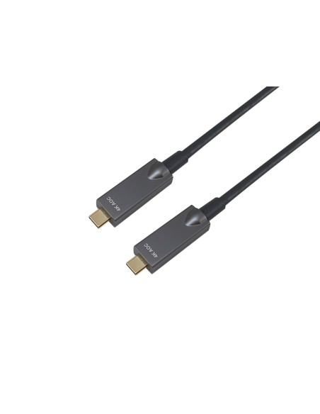 Equip 119463 Cavo ottico attivo da USB-C a C, M M, 15 m, PD 60W, 4K 60Hz, 10Gbps, Video+Dati+PD