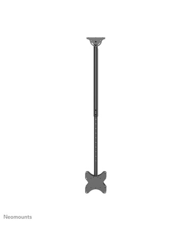Neomounts CL35-340BL22 Supporto a soffitto per doppio monitor TV 23-42" - alt. 106-156 cm