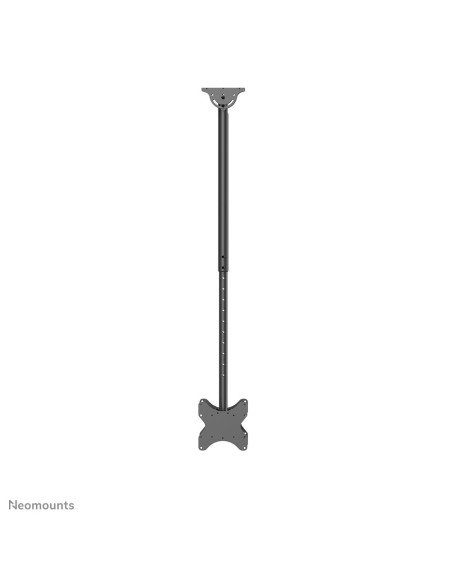 Neomounts CL35-340BL22 Supporto a soffitto per doppio monitor TV 23-42" - alt. 106-156 cm