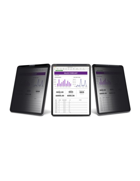 StarTech.com Filtro privacy a 4 posizioni per iPad Pro da 11", orientamento verticale  orizzontale, abilitato al Touch, angolo
