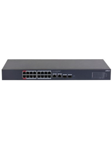 Dahua Technology CS4220-16GT-240 Gestito L2 Gigabit Ethernet (10 100 1000) Supporto Power over Ethernet (PoE) Nero