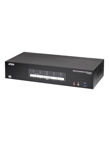 ATEN CS1924ATC-AT-G switch per keyboard-video-mouse (kvm) Nero