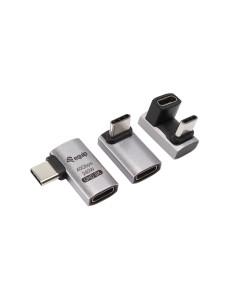 Equip Adattatore USB 4 C a C, 40Gbps, PD 240W, confezione da 3 pezzi