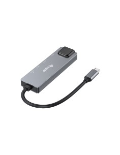 Equip 133496 Adattatore multifunzione 5 in 1, 2,5GbE, USB-A x 2, USB-C x 1, USB-C , 100W USB PD 2