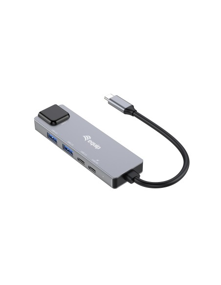 Equip 133496 Adattatore multifunzione 5 in 1, 2,5GbE, USB-A x 2, USB-C x 1, USB-C , 100W USB PD