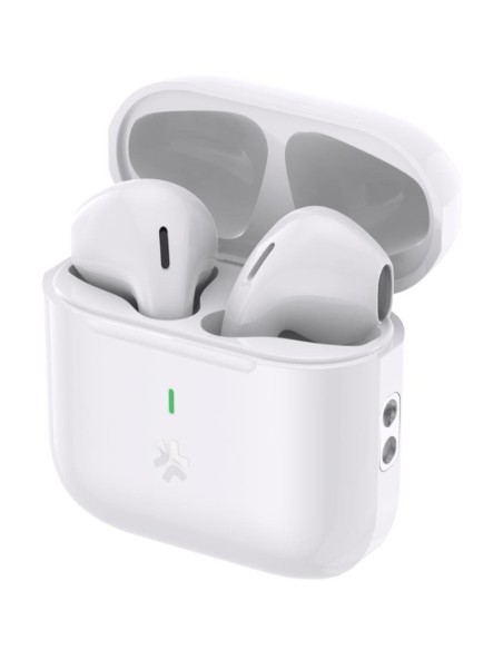Celly COMPACT Auricolare True Wireless Stereo (TWS) In-ear Musica e Chiamate USB tipo-C Bluetooth Bianco