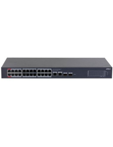 Dahua Technology CS4228-24GT-375 Gestito L2 Gigabit Ethernet (10 100 1000) Supporto Power over Ethernet (PoE) Nero