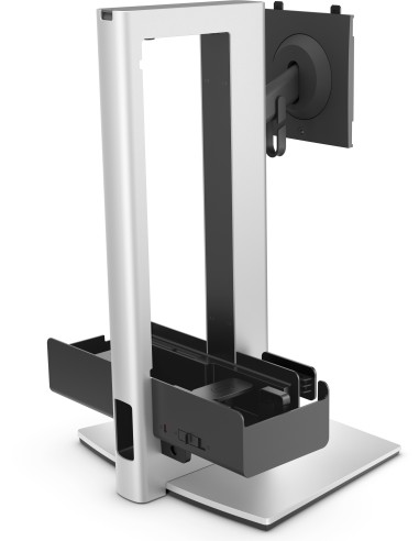 DELL Pro Slim OSS25 68,6 cm (27") Scrivania Nero, Argento