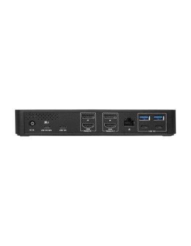Conceptronic DONN31B replicatore di porte e docking station per laptop Cablato USB 3.2 Gen 2 (3.1 Gen 2) Type-C Nero