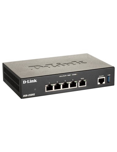 D-Link DSR-250V2 router wireless Gigabit Ethernet Nero