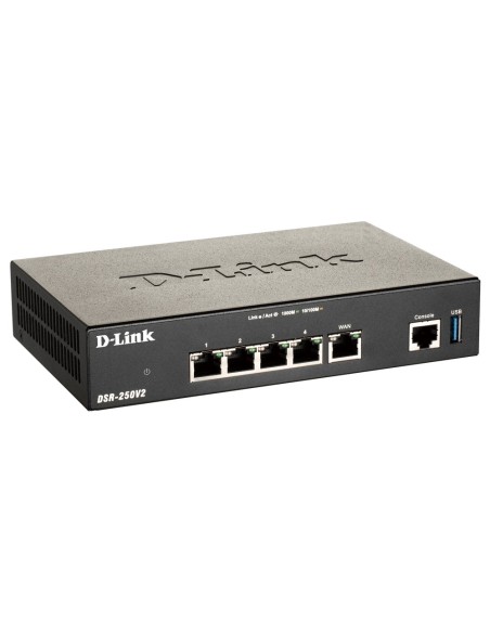 D-Link DSR-250V2 router wireless Gigabit Ethernet Nero