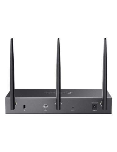 TP-Link Omada AX3000 router wireless Gigabit Ethernet Dual-band (2.4 GHz 5 GHz) Nero