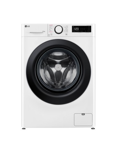 LG D4R3009NSWB Lavasciuga 9 6kg AI DD, Classe D, 1400 giri, Vapore, Eco Hybrid