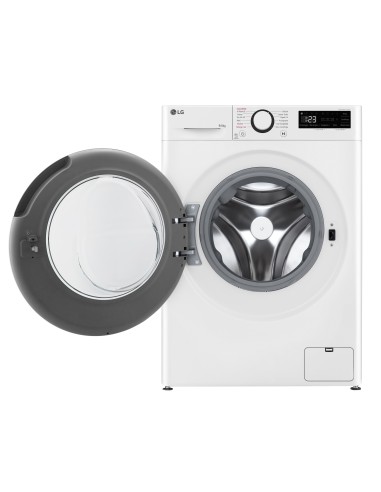 LG D4R3009NSWB Lavasciuga 9 6kg AI DD, Classe D, 1400 giri, Vapore, Eco Hybrid