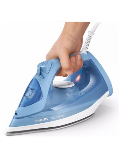 Philips 3000 series DST3020 20 ferro da stiro Ferro a vapore Piastra in Ceramica 2200 W Blu