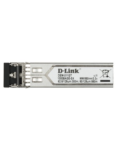 D-Link DEM-311GT modulo del ricetrasmettitore di rete Fibra ottica 1000 Mbit s SFP 850 nm