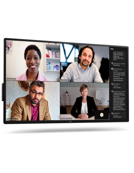 DELL P5525QC Pannello piatto per segnaletica digitale 138,8 cm (54.6") LCD 400 cd m² 4K Ultra HD Nero