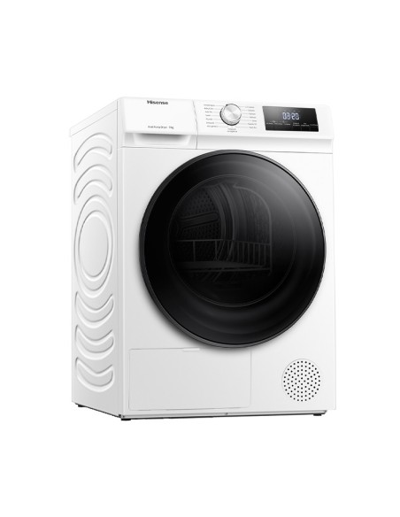 Hisense DHQA902U asciugatrice Libera installazione Caricamento frontale 9 kg Bianco