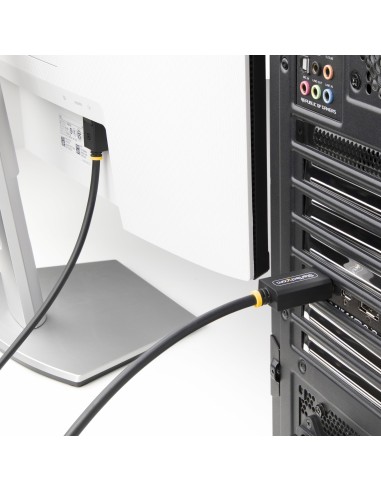 StarTech.com Cavo DisplayPort 2.1 da 2m, cavo DisplayPort DP40 certificato VESA con UHBR10 HDR HDCP 2.2, 8K 60Hz 4K 144Hz w DSC