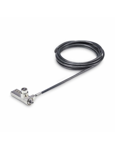 StarTech.com Cavo di Sicurezza per Notebook a duplice accesso da 2m, con chiave identica e a combinazione per dispositivi