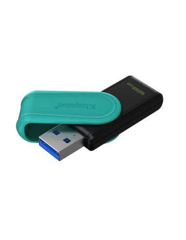 Kingston Technology DataTraveler 128GB Portable USB 3.2 Gen 1 Exodia S (Nero Turchese)
