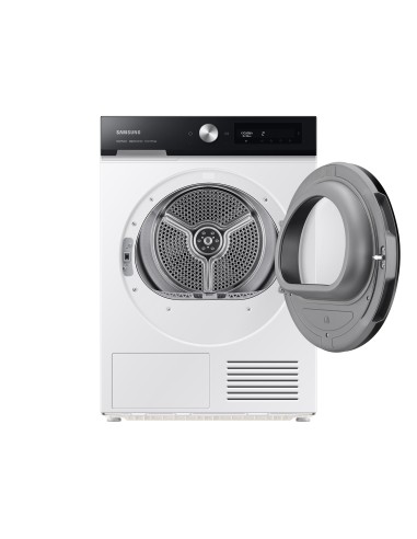 Samsung DV90BB5245AES3 asciugatrice a caricamento frontale Optimal Dry 9 kg Classe A+++, Porta nera + Panel nero
