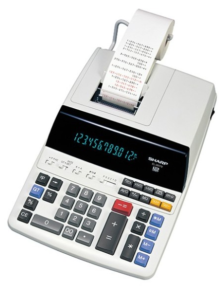 Sharp EL-2607V calcolatrice Desktop Calcolatrice con stampa Bianco