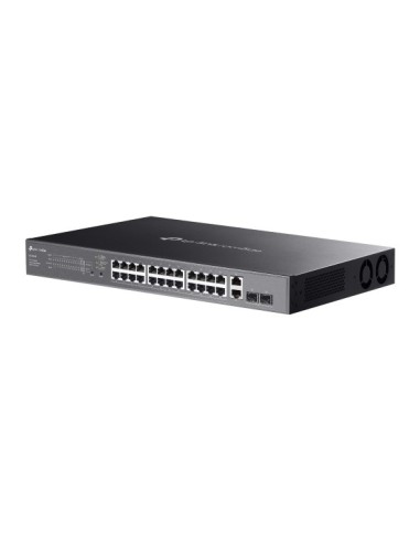 TP-Link Omada ES228GMP switch di rete Gestito L2 Gigabit Ethernet (10 100 1000) Supporto Power over Ethernet (PoE) Nero