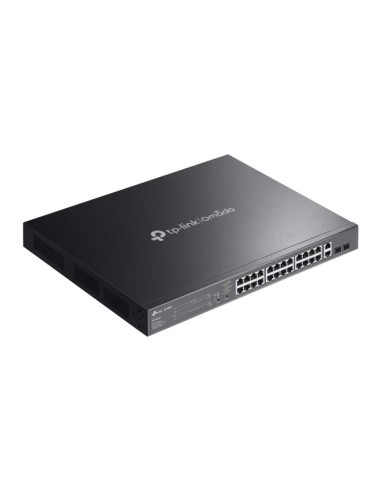 TP-Link Omada ES228GMP switch di rete Gestito L2 Gigabit Ethernet (10 100 1000) Supporto Power over Ethernet (PoE) Nero