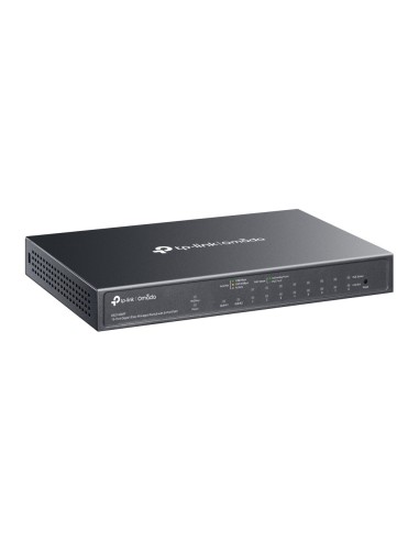TP-Link Omada ES210GMP switch di rete Gestito Gigabit Ethernet (10 100 1000) Supporto Power over Ethernet (PoE) Nero