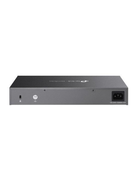 TP-Link Omada ER7412-M2 router cablato 2.5 Gigabit Ethernet, Gigabit Ethernet Nero