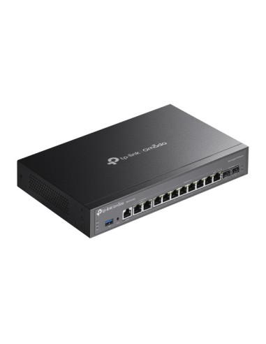 TP-Link Omada ER7412-M2 router cablato 2.5 Gigabit Ethernet, Gigabit Ethernet Nero