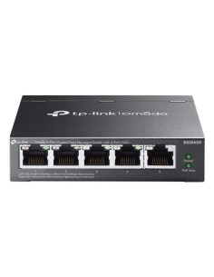 TP-Link Omada ES205G Gestito Gigabit Ethernet (10 100 1000) Supporto Power over Ethernet (PoE) Nero
