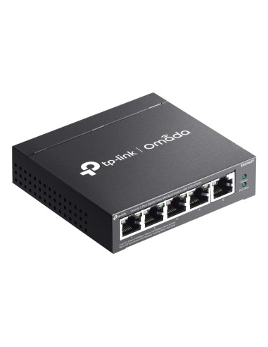 TP-Link Omada ES205G Gestito Gigabit Ethernet (10 100 1000) Supporto Power over Ethernet (PoE) Nero