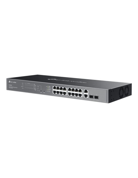 TP-Link Omada ES220GMP switch di rete Gestito L2 Gigabit Ethernet (10 100 1000) Supporto Power over Ethernet (PoE) Nero