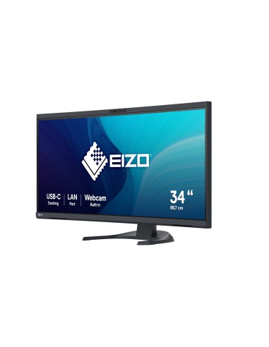 EIZO FlexScan EV3450XC-BK LED display 86,6 cm (34.1") 3440 x 1440 Pixel UltraWide Quad HD Nero