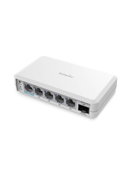 EnGenius EXT1106 switch di rete L2 Gigabit Ethernet (10 100 1000) Supporto Power over Ethernet (PoE) Bianco