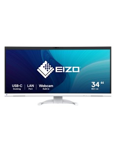 EIZO FlexScan EV3450XC-WT LED display 86,6 cm (34.1") 3440 x 1440 Pixel UltraWide Quad HD Bianco