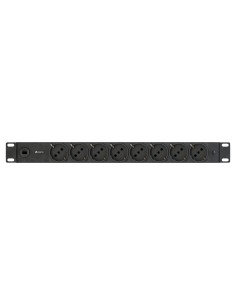 Vertiv PowerGo EP0G01A0 unità di distribuzione dell'energia (PDU) 8 presa(e) AC 1U Nero