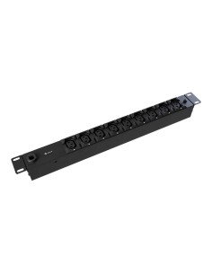 Vertiv PowerGo EP0G81A0 unità di distribuzione dell'energia (PDU) 9 presa(e) AC 1U Nero