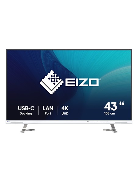 EIZO FlexScan EV4340X-WT LED display 108 cm (42.5") 3840 x 2160 Pixel 4K Ultra HD Bianco