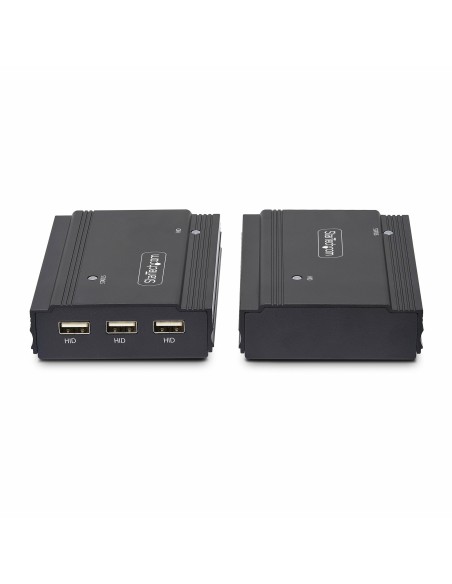 StarTech.com KVM Extender DisplayPort su fibra ottica, 4K 60Hz, kit di estensione, fino a 300m (multimodale) con moduli SFP+
