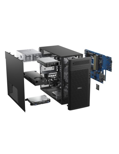 DELL Pro Max T2 FCT2250 Intel Core Ultra 9 285K 64 GB DDR5-SDRAM 1 TB SSD Windows 11 Pro Tower PC Nero