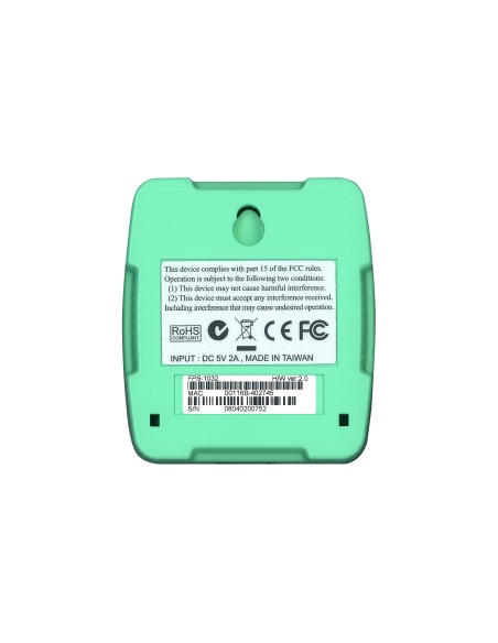 LevelOne FPS-1032 server di stampa LAN Ethernet Nero, Verde