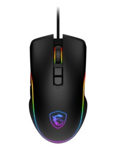 MSI FORGE GM300 mouse Gaming Ambidestro USB tipo A Ottico 7200 DPI