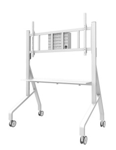 Neomounts FL50-575WH1 Carello TV 65-110" - installazione rapida - TÜV 2