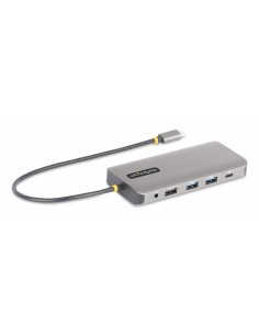 StarTech.com Adattatore multiporta USB-C a tre monitor, HDMI  DisplayPort, hub 4x USB, 100W PD, GbE, lettore di schede 2
