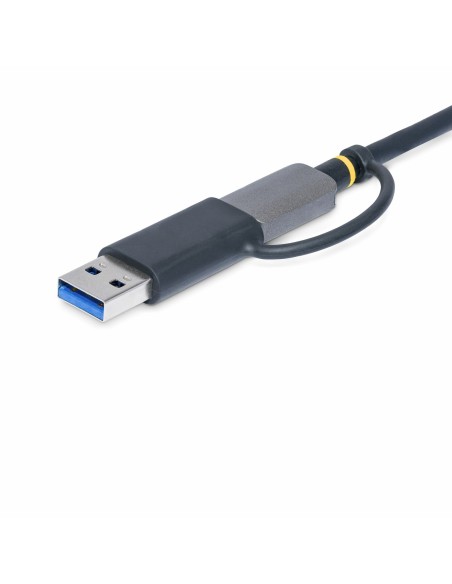 StarTech.com Lettore di schede di memoria multimediale USB 3.0, lettore di schede SD microSD CompactFlash, adattatore portatile
