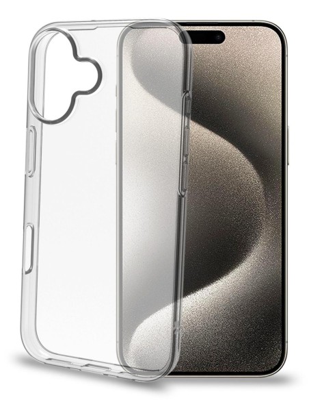 Celly GELSKIN1078 custodia per cellulare 15,5 cm (6.1") Cover Trasparente