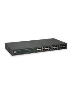 LevelOne GEP-2652 switch di rete Gestito L2 Gigabit Ethernet (10 100 1000) Supporto Power over Ethernet (PoE) Grigio